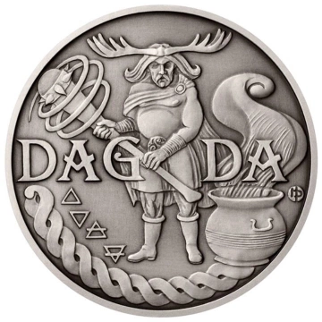 Niue: Universal Gods - Dagda 5 uncji Srebro 2022 