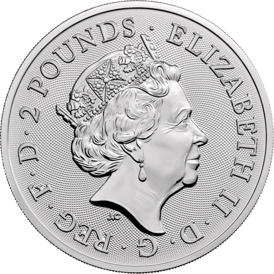 Rok Szczura 1 uncja Srebra Wielka Brytania PAKIET 300 SZTUK 2020