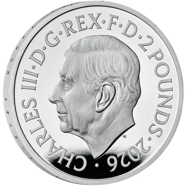 The Royal Tudor Beasts: The Queen’s Lion 1 uncja Srebra 2026 Proof