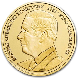 British Antarctic Territory - Penguin 1 uncja Złota 2023