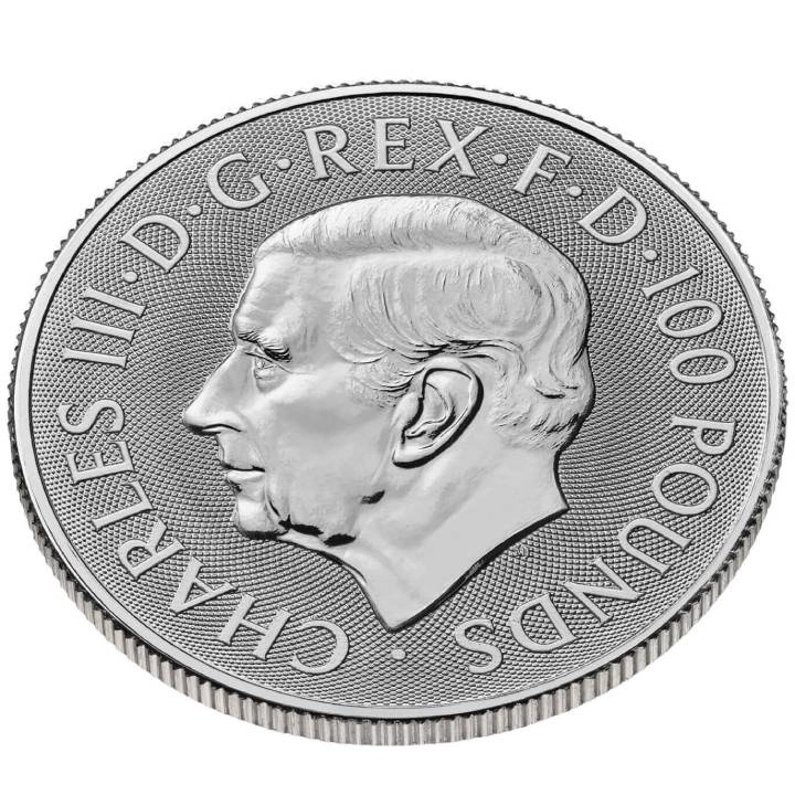 The Royal Tudor Beasts: The Seymour Unicorn 1 uncja Platyny 2024