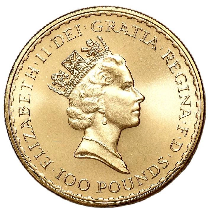 Britannia 1 uncja Złota 1989