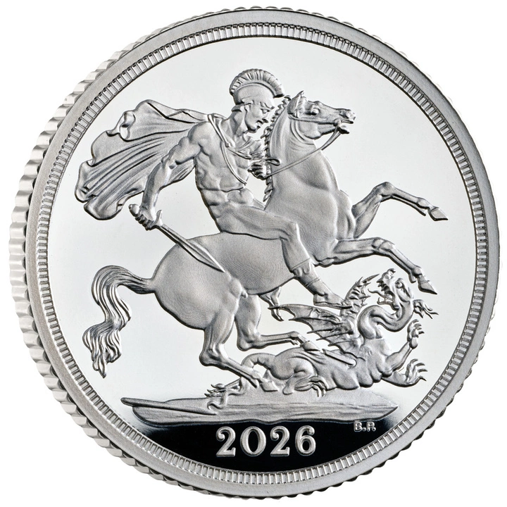 Wielka Brytania: Srebrny Suweren 2026 Proof