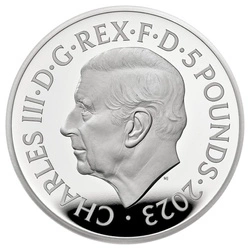 Zestaw 2 monet Great Engravers: Petition Crown 2 x 2 uncje Srebra 2023 Proof