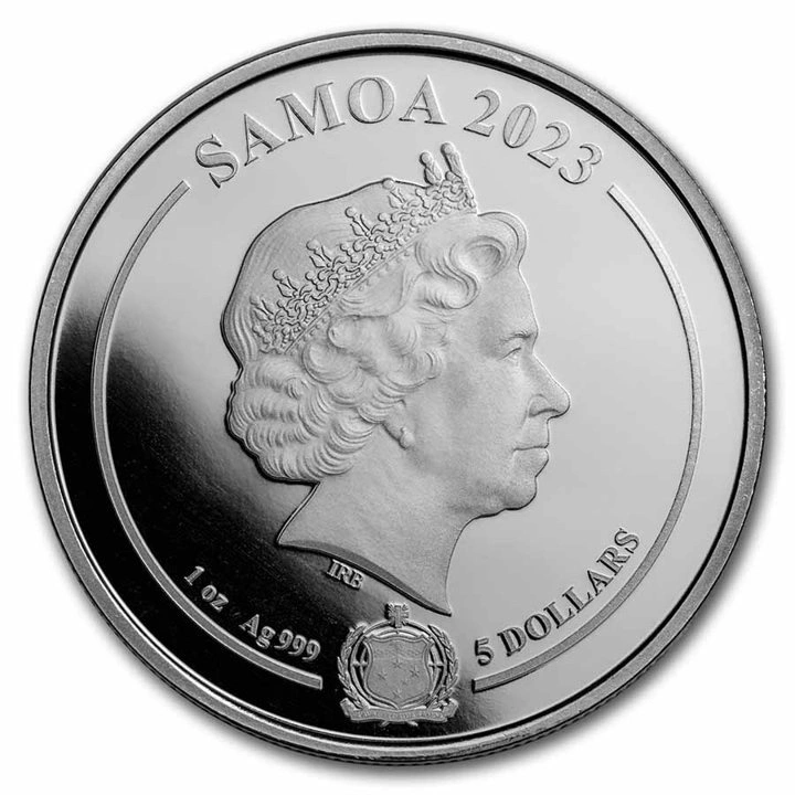 Samoa: DC Comics - Aquaman 1 uncja Srebra 2023 Proof