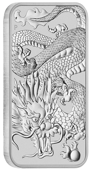 Sztabko Moneta Dragon 1 uncja Srebra 2022