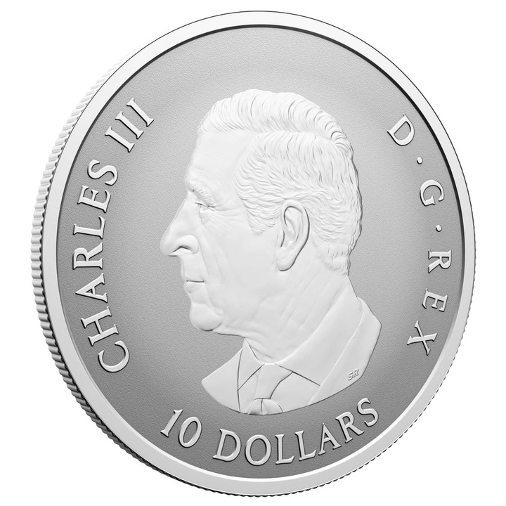Kanadyjski Liść Klonowy “Gleaming Maple Leaf” $10 Srebro 2026 Reverse Proof