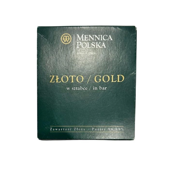 10 gramów Sztabka Złota Mennica Polska