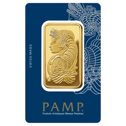 Sztabka Pamp Suisse Fortuna Veriscan 100 gramów Złota LBMA GD Refiner