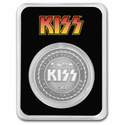 Niue: KISS 50th Anniversary 1 uncja Srebra 2023 Slab