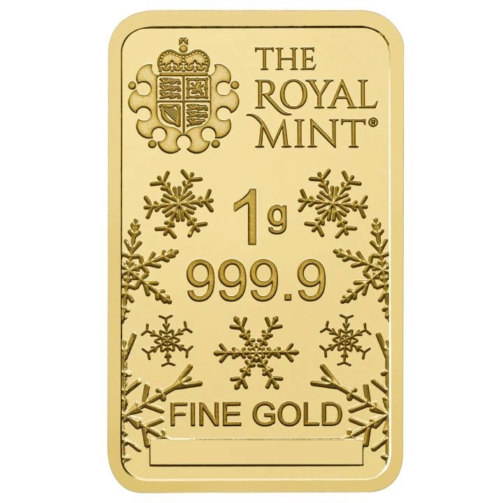 Sztabka Christmas Tree 1 gram Złota