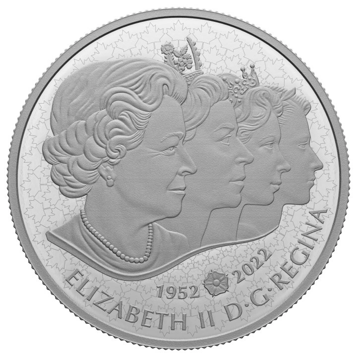 Canada: Queen Elizabeth II’s coronation $50 Srebro 2022 Proof