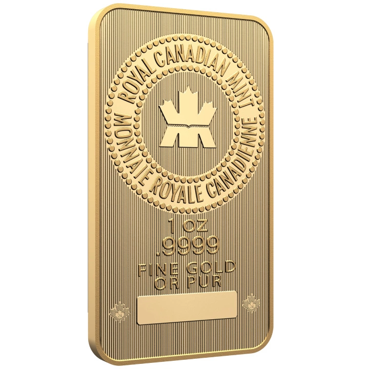 Sztabka The Royal Canadian Mint - Wafer 1 uncja Złota 2024