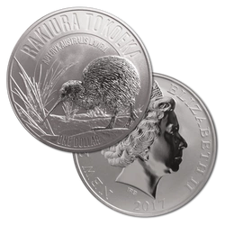 Kiwi 1 uncja Srebra 2017 Specimen