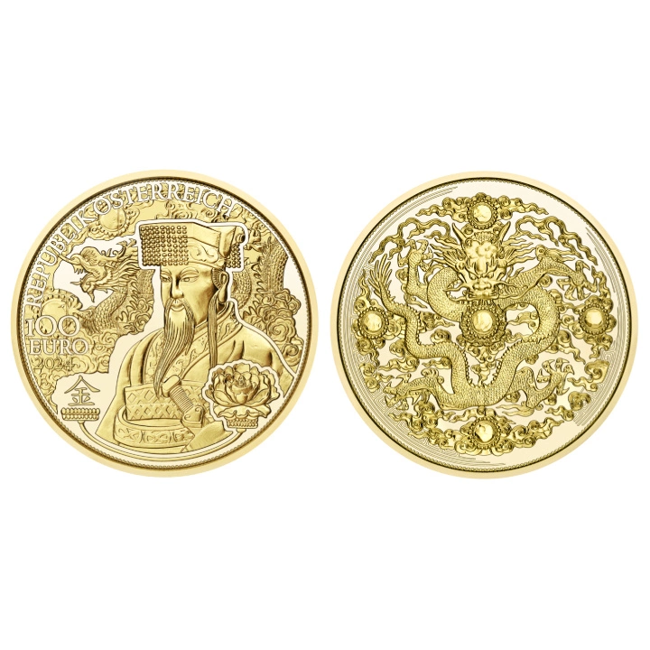 The Gold of China 100 Euro Złoto 2024 Proof