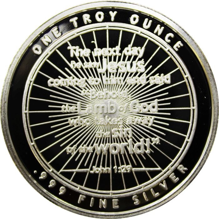 Lamb of God 1 uncja Srebra Round