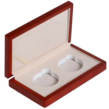 Leuchtturm - Etui Siena na 2 monety Magic Capsules L