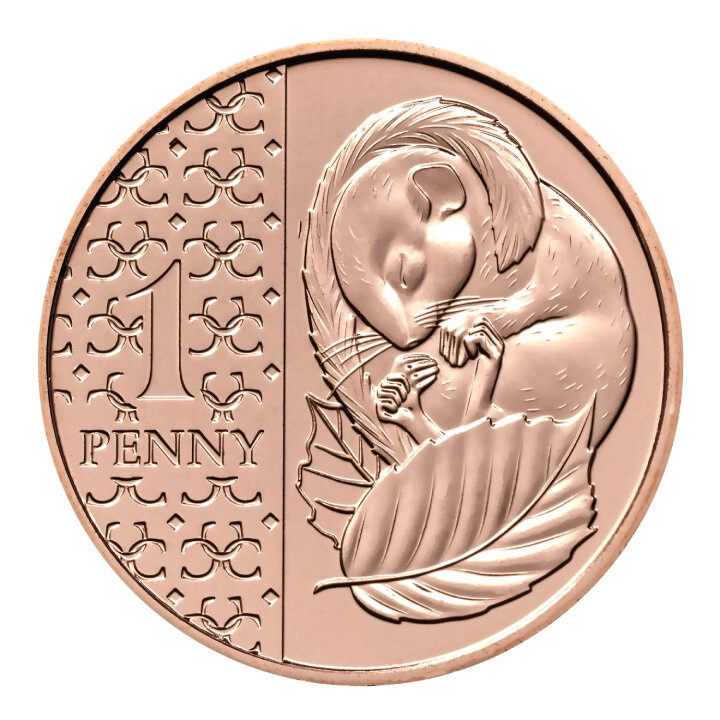 Zestaw 8 monet Miedzionikiel Wielka Brytania Definitive 2025