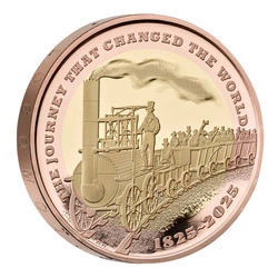 200 Years of the Modern Railway £2 Złoto Proof