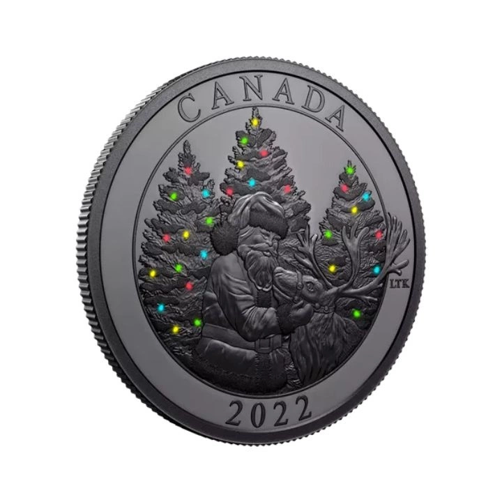 Canada: The Magic of the Season $50 Srebro 2022 Proof