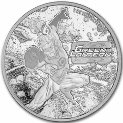 Samoa: DC Comics - Green Lantern 1 uncja Srebra 2023 Proof