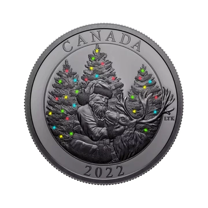 Canada: The Magic of the Season $50 Srebro 2022 Proof