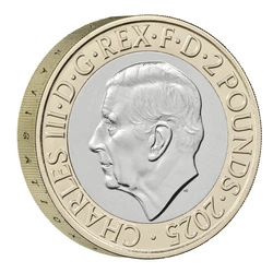 Zestaw 13 monet Miedzionikiel Wielka Brytania 2025