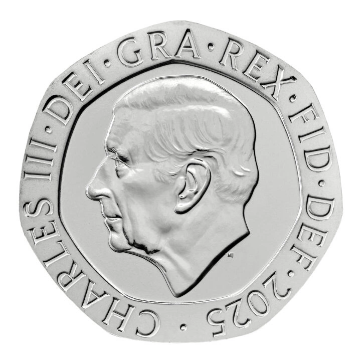 Zestaw 13 monet Miedzionikiel Wielka Brytania 2025