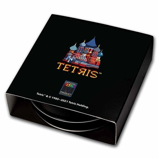 Niue: Tetris 1 uncja Srebra 2021 Proof