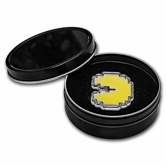 Niue: PAC-MAN kolorowany 1 uncja Srebra 2021 Proof