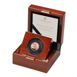 Wielka Brytania: The Coronation of His Majesty King Charles 1/4 Sovereign 2023 Proof