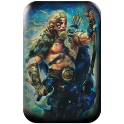 Sztabka Germania Mint: Gods - Ull kolorowany 2 uncje Srebra 2025 Antique Finish