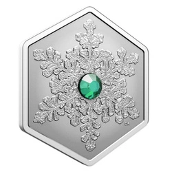 Canada: Snowflake 1 uncja Srebra 2025 Reverse Proof 