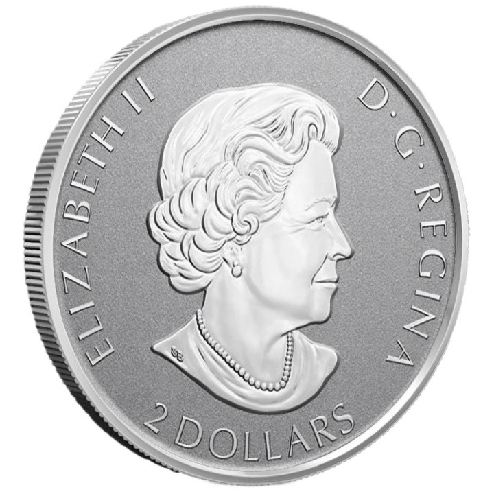 Canada: Animal Portraits - Canadian Moose 3/4 uncji Srebra 2022