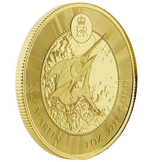 Kajmany: Marlin 1 uncja Złota 2020