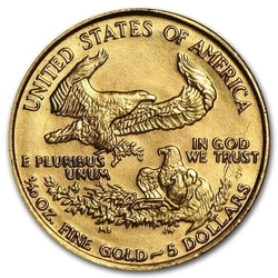 Amerykański Orzeł 1/10 uncji Złota 1987 (MCMLXXXVII)