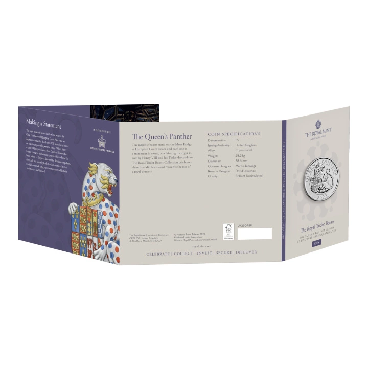 The Royal Tudor Beasts: The Queen's Panther Miedzionikiel 2025