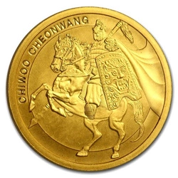 Chiwoo Cheonwang 1/10 uncji Złota 2017 (Czarny)