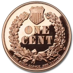 Indian Head Cent 1 uncja Miedzi