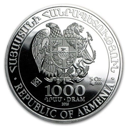 Arka Noego 5 uncji Srebra 2016