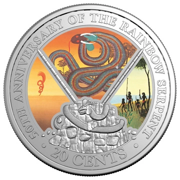 RAM: 50th Anniversary of The Rainbow Serpent kolorowany Miedzionikiel 2025 Deluxe Special Edition Book