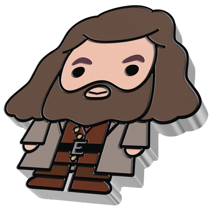 Niue: Harry Potter - Hagrid Chibi Coin kolorowany 1 uncja Srebra 2020 Proof