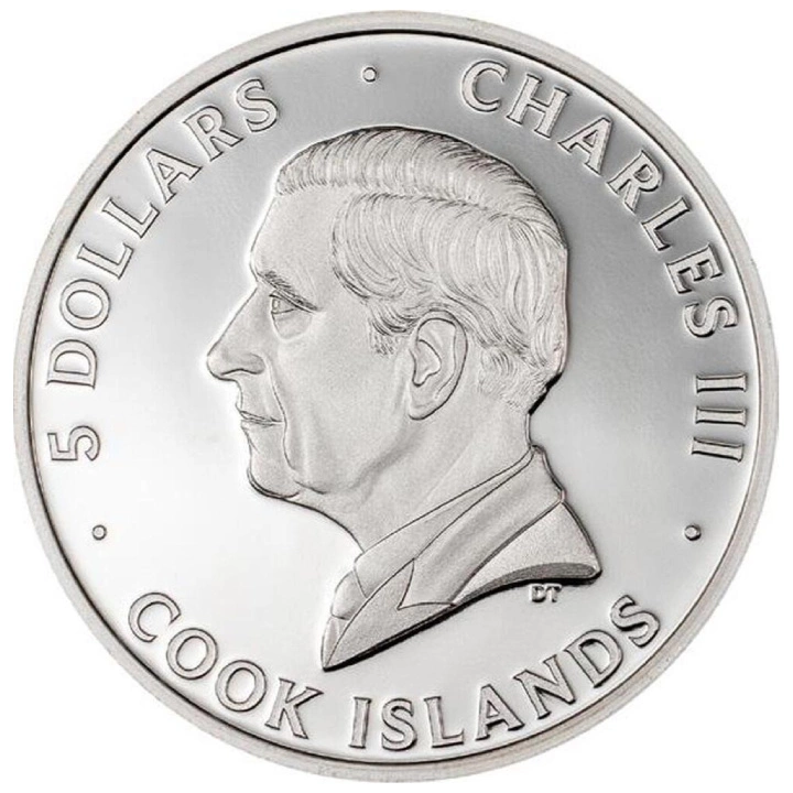 Cook Islands: In Memoriam Pope Francis 1 uncja Srebra 2025 Proof