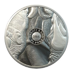 Big Five: Rhino 1 uncja Platyny 2020 Proof