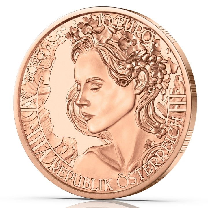 The forget-me-not 10 Euro Miedź 2023