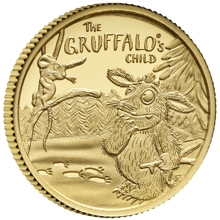 The Gruffalo's Child 1/40 uncji Złota 2024 Proof