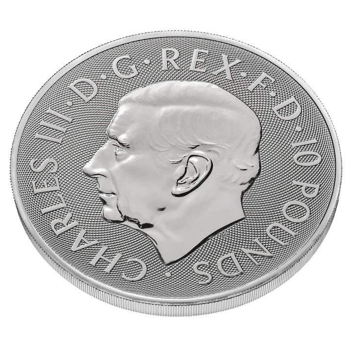 The Royal Tudor Beasts: Queen's Lion 10 uncji Srebra 2026