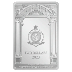 Niue: Harry Potter - Magical Creatures 'Fawkes' kolorowany 1 uncja Srebra 2023 Proof