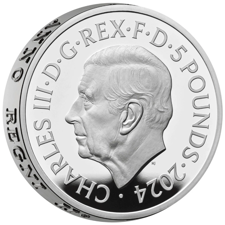 Great Engravers - Benedetto Pistrucci St George and the Dragon 2 uncje Srebra 2024 Proof