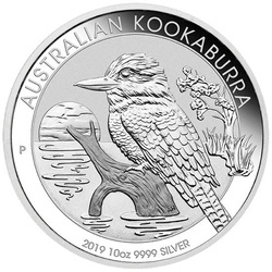 Kookaburra 10 uncji Srebra 2019